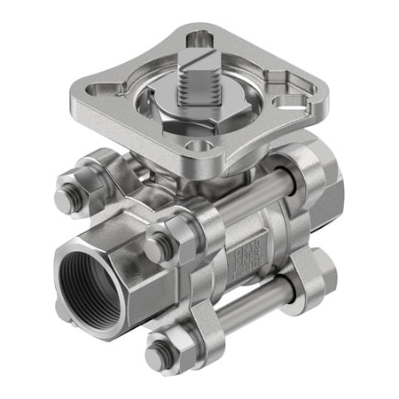 Festo Ball Valve VZBE-3/8-WA-63-T-2-F0304-V15V15 VZBE-3/8-WA-63-T-2-F0304-V15V15